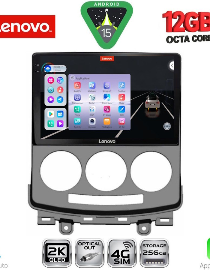 LENOVO SSZ 12370_CPA (9inc) MULTIMEDIA TABLET for MAZDA 5  mod. 2004-2010