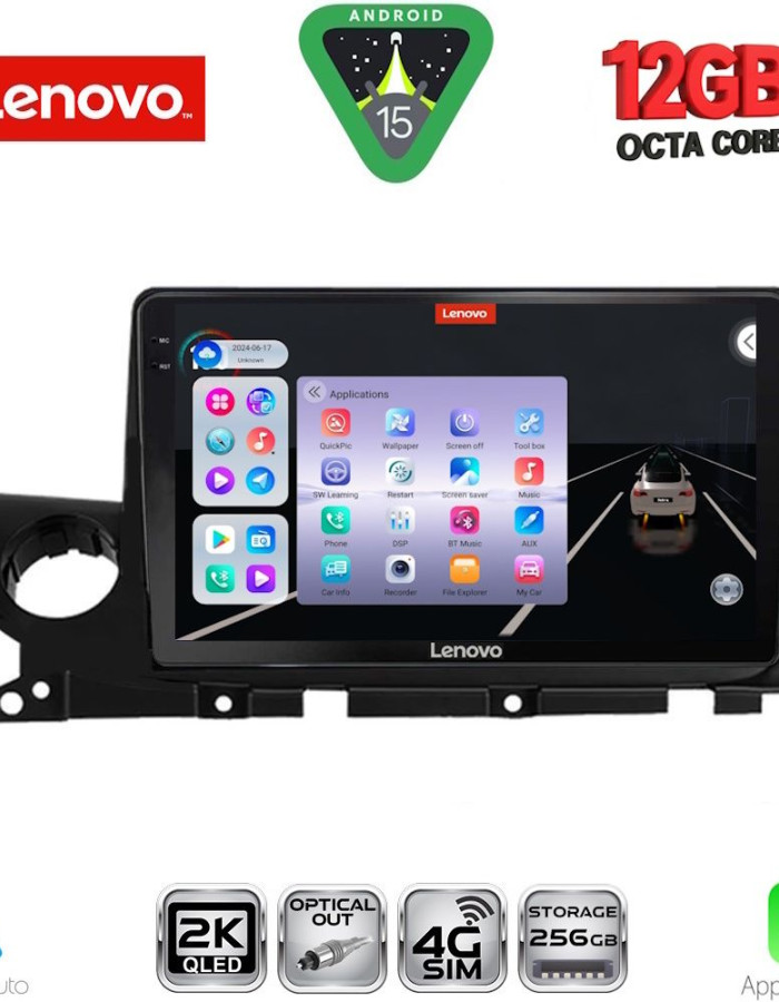 LENOVO SSZ 12379B_CPA (9inc) MULTIMEDIA TABLET for MAZDA 6 mod. 2021-2026