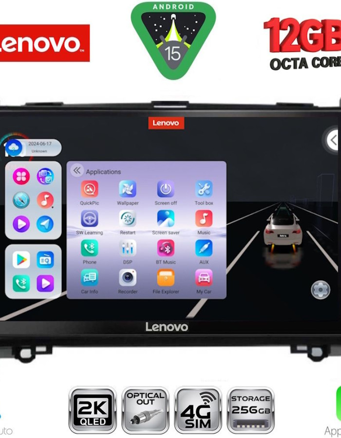 LENOVO SSZ 12400_CPA (9inc) MULTIMEDIA TABLET for MERCEDES A – B -SPRINTER – VITO mod. 2007-2020