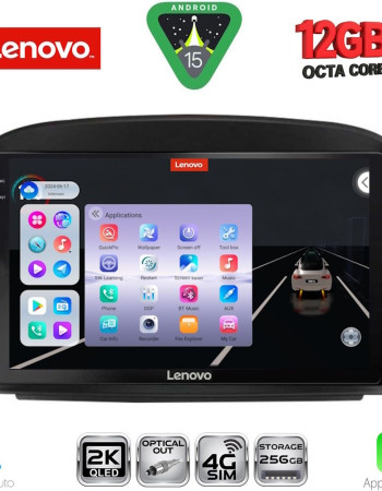 LENOVO SSZ 12427_CPA (9inc) MULTIMEDIA TABLET for MERCEDES SL (R230) FACELIFT mod. 2006-2012