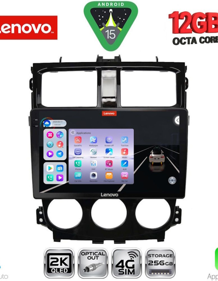 LENOVO SSZ 12435_CPA (9inc) MULTIMEDIA TABLET for MITSUBISHI COLT mod. 2013-2023