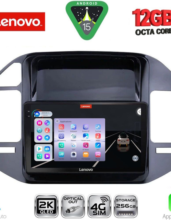 LENOVO SSZ 12444_CPA (9inc) MULTIMEDIA TABLET for MITSUBISHI PAJERO mod. 1999-2006