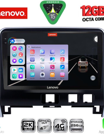 LENOVO SSZ 12471_CPA (10inc) MULTIMEDIA TABLET for NISSAN SERENA mod. 2016-2022