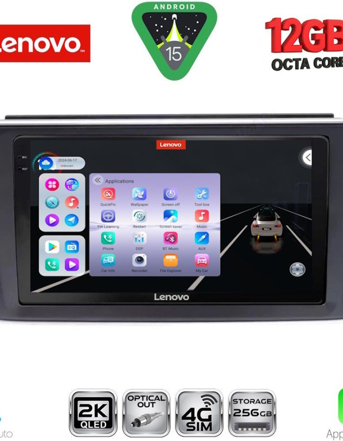 LENOVO SSZ 12473_CPA (9inc) MULTIMEDIA TABLET for NISSAN LEAF mod. 2018-2026