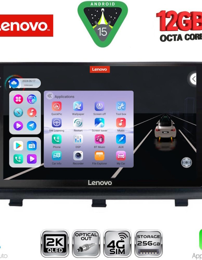 LENOVO SSZ 12480_CPAA (9inc) MULTIMEDIA TABLET for OPEL ANTARA mod. 2006-2016