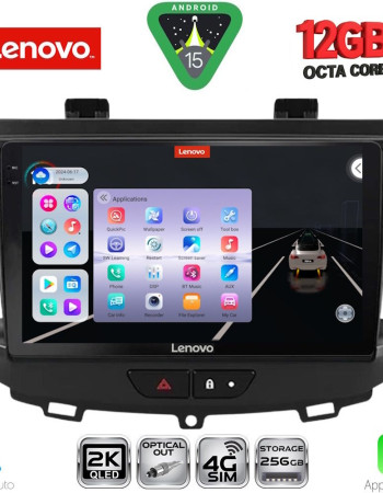LENOVO SSZ 12490_CPA (9inc) MULTIMEDIA TABLET for OPEL CROSSLAND – GRANDLAND mod. 2017-2025