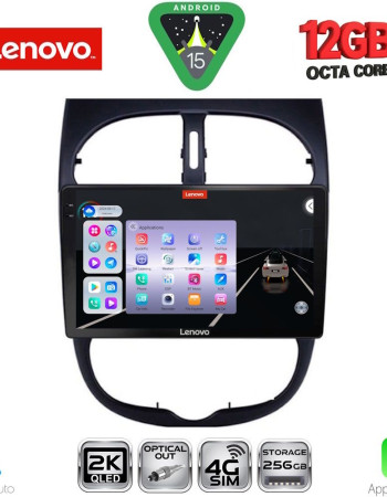 LENOVO SSZ 12506_CPA (9inc) MULTIMEDIA TABLET for PEUGEOT 206 mod. 1998-2006