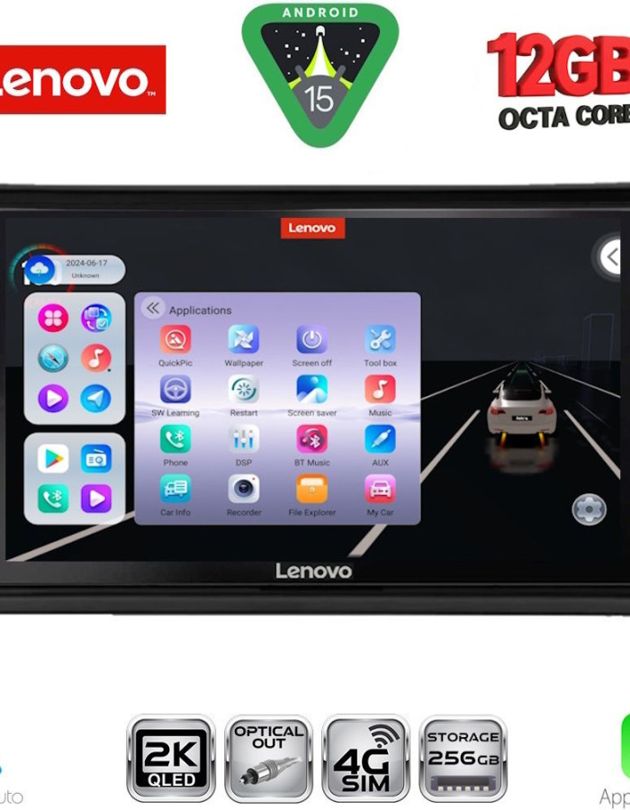 LENOVO SSZ 12548_CPA (9inc) MULTIMEDIA TABLET for RENAULT EXPRESS mod. 2020-2026