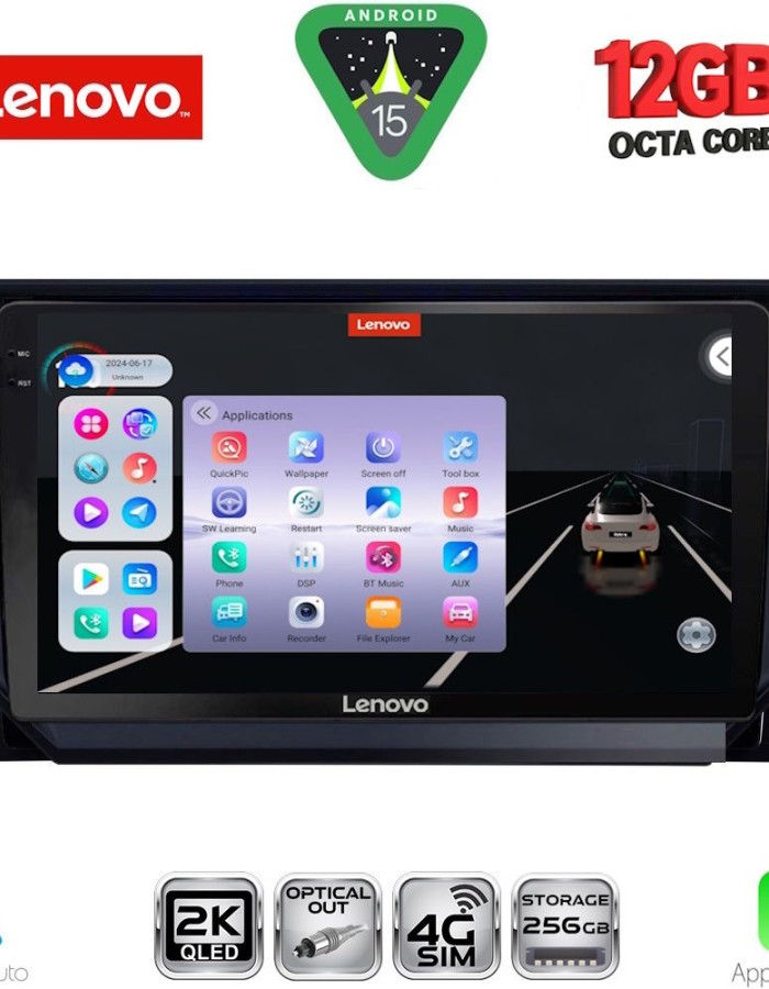 LENOVO SSZ 12573_CPA (9inc) MULTIMEDIA TABLET for SEAT ARONA - IBIZA mod. 2018-2026
