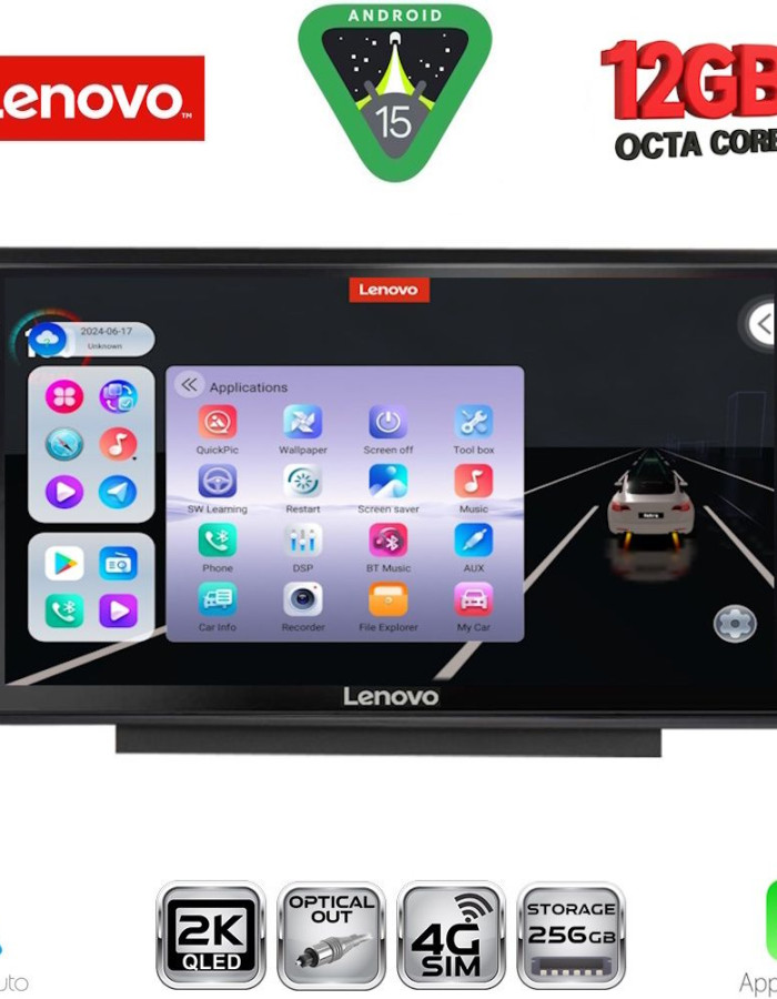 LENOVO SSZ 12594_CPA (9inc) MULTIMEDIA TABLET for SKODA OCTAVIA 5 mod. 2005-2012