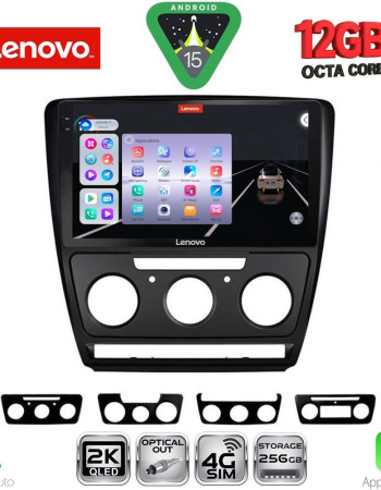 LENOVO SSZ 12595BL_CPA (10inc) MULTIMEDIA TABLET for SKODA OCTAVIA 5 mod. 2005-2012 (BLACK)