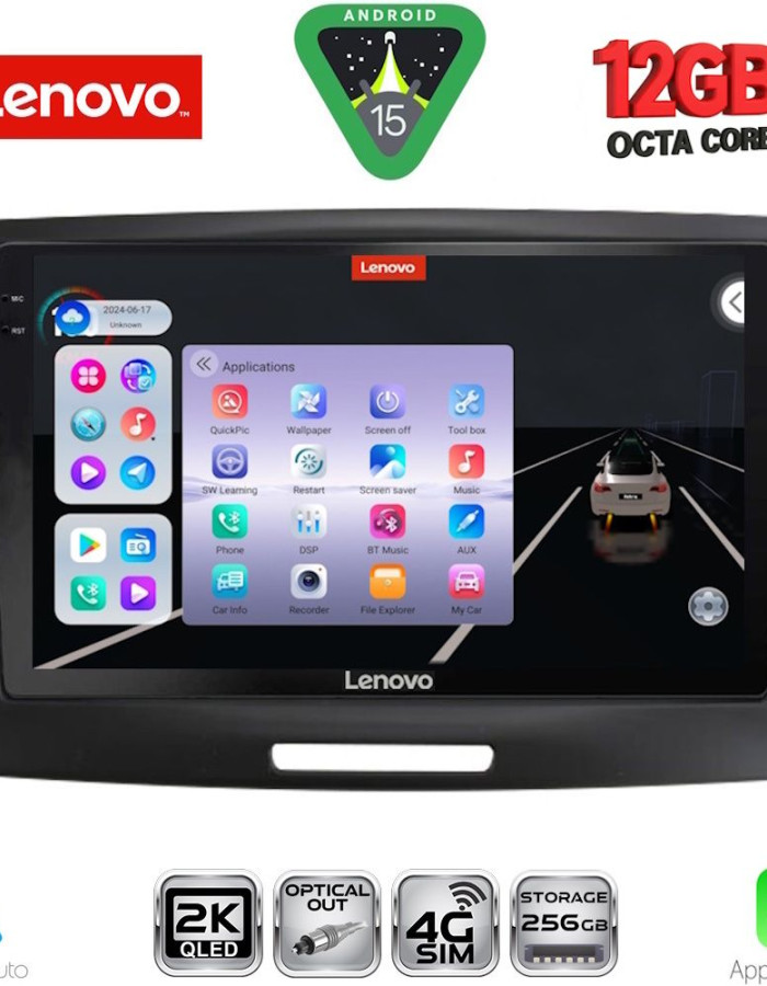 LENOVO SSZ 12604A_CPA (9inc) MULTIMEDIA TABLET for SKODA SUPERB mod. 2008-2015