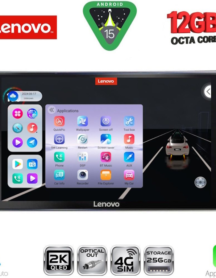 LENOVO SSZ 12659_CPA (9inc) MULTIMEDIA TABLET for SUBARU IMPREZA mod. 2002-2008