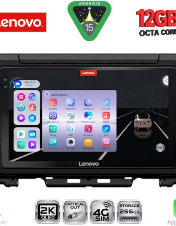 LENOVO SSZ 12679_CPA (9inc) MULTIMEDIA TABLET for SUZUKI JIMNY mod. 2017-2026