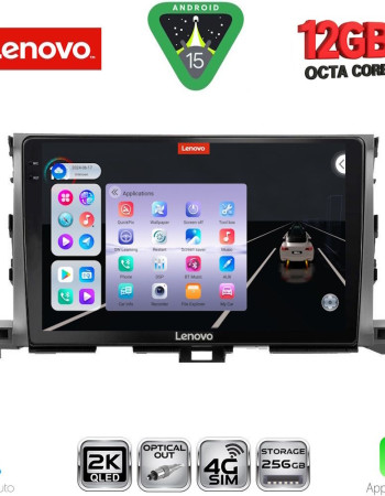LENOVO SSZ 12700_CPA (10inc) MULTIMEDIA TABLET for TOYOTA HIGHLANDER mod. 2014-2019