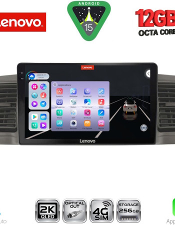 LENOVO SSZ 12712GR_CPA (9inc) MULTIMEDIA TABLET for TOYOTA COROLLA mod. 2001-2006 (GREY)
