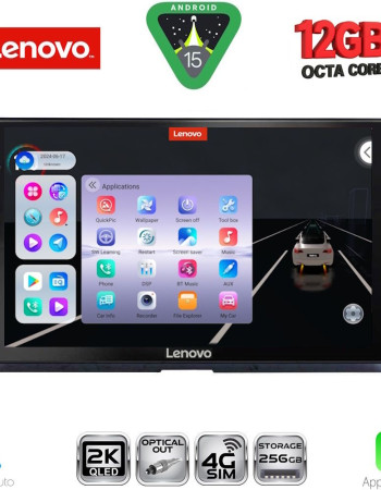 LENOVO SSZ 12716_CPA (10inc) MULTIMEDIA TABLET for TOYOTA COROLLA mod. 2019-2026