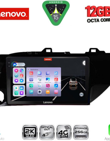 LENOVO SSZ 12721_CPA (10inc) MULTIMEDIA TABLET for TOYOTA HILUX mod. 2017-2026