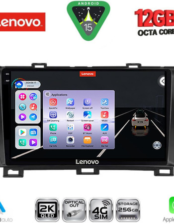 LENOVO SSZ 12726BL_CPA (9inc) MULTIMEDIA TABLET for TOYOTA PRIUS mod. 2009-2015 (BLACK)