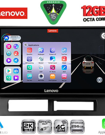LENOVO SSZ 12728DASH_CPA (9inc) MULTIMEDIA TABLET for TOYOTA PRIUS mod. 2003-2009 (Supports Original Clima-HYBRID)