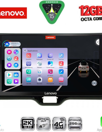 LENOVO SSZ 12738_CPA (10inc) MULTIMEDIA TABLET for TOYOTA YARIS mod. 2020-2026 - MAZDA 2 mod. 2023-2026