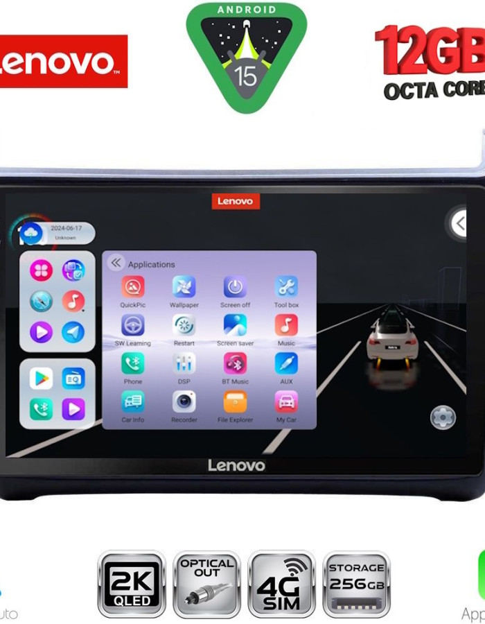 LENOVO SSZ 12757_CPA (9inc) MULTIMEDIA TABLET for VW POLO mod. 2014-2017
