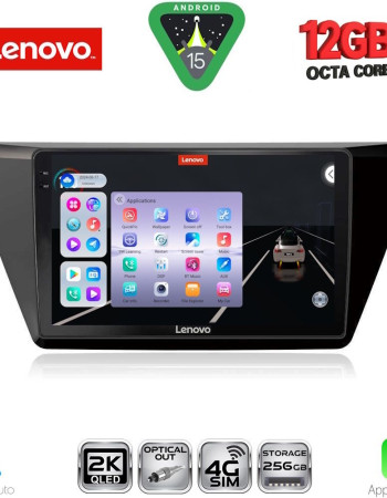 LENOVO SSZ 12769_CPA (10inc) MULTIMEDIA TABLET for VW TOURAN mod. 2016-2026