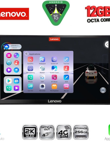 LENOVO SSZ 12778_CPA (10inc) MULTIMEDIA TABLET for TOYOTA LAND CRUISER LC300 mod. 2023-2026