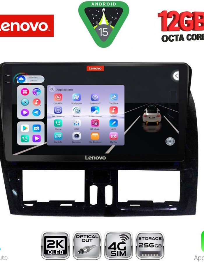 LENOVO SSZ 12787_CPA (9inc) MULTIMEDIA TABLET for VOLVO XC60 mod. 2009-2017