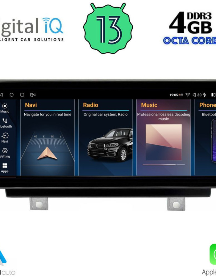 DIGITAL IQ TPG 15978_CPA (10.25inc) (NBT) MULTIMEDIA SYSTEM for BMW X5 (F15) - X6 (F16) mod. 2013-2016