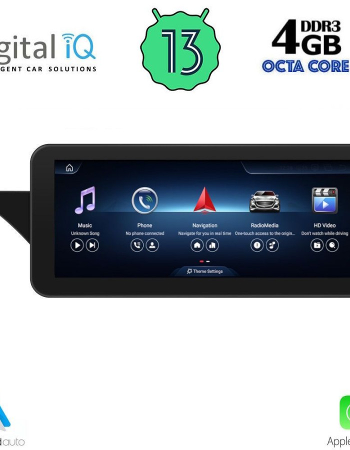 DIGITAL IQ TOP 15995_CPA (10.25inc) (NTG 4) MULTIMEDIA SYSTEM for MERCEDES GLK (X204) mod. 2009-2012