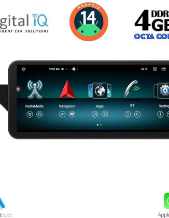 DIGITAL IQ TOP 17996_CPA (12.3") (NTG 4.5) MULTIMEDIA SYSTEM for MERCEDES GLK (X204) mod. 2013-2016