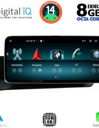DIGITAL IQ TOP 17985_CPA (12.3") (NTG 4.5) MULTIMEDIA SYSTEM for MERCEDES C (W204) mod. 2012-2014
