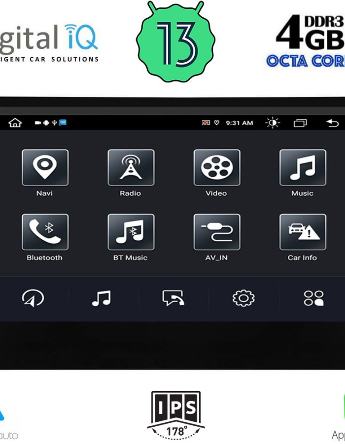 DIGITAL IQ TOP 634_CPA (8inc) (PCM 2) MULTIMEDIA SYSTEM for PORSCHE BOXSTER - CAYMAN - 911 mod. 2005-2008