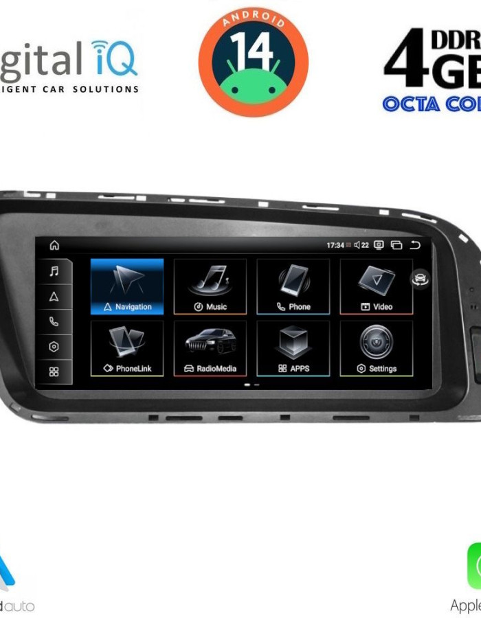 DIGITAL IQ TPG 15928_CPA (8.8inc) (ORIG. NAVI) MULTIMEDIA SYSTEM for AUDI Q5 mod. 2009-2016