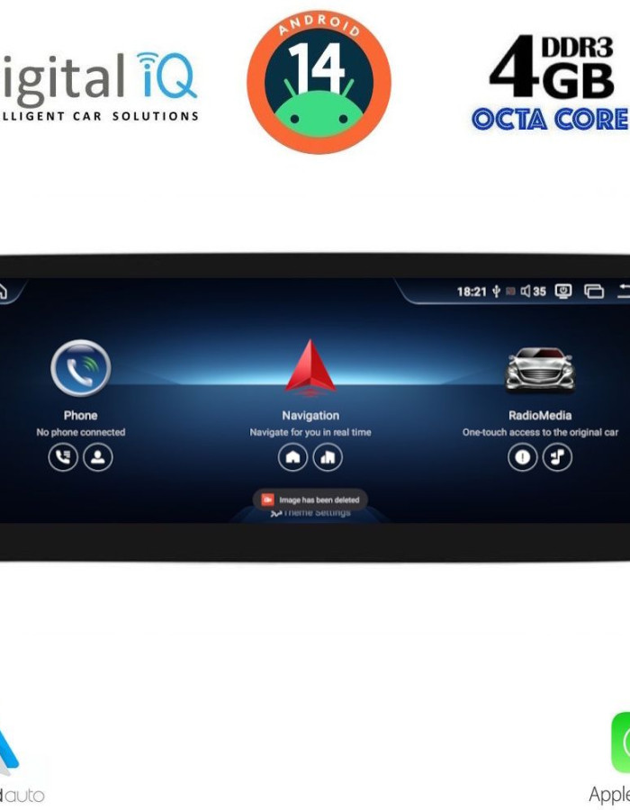 DIGITAL IQ TPG 15981_CPA (10.25") MULTIMEDIA SYSTEM for MERCEDES A – CLA – GLA mod. 2015-2019 (NTG 5)