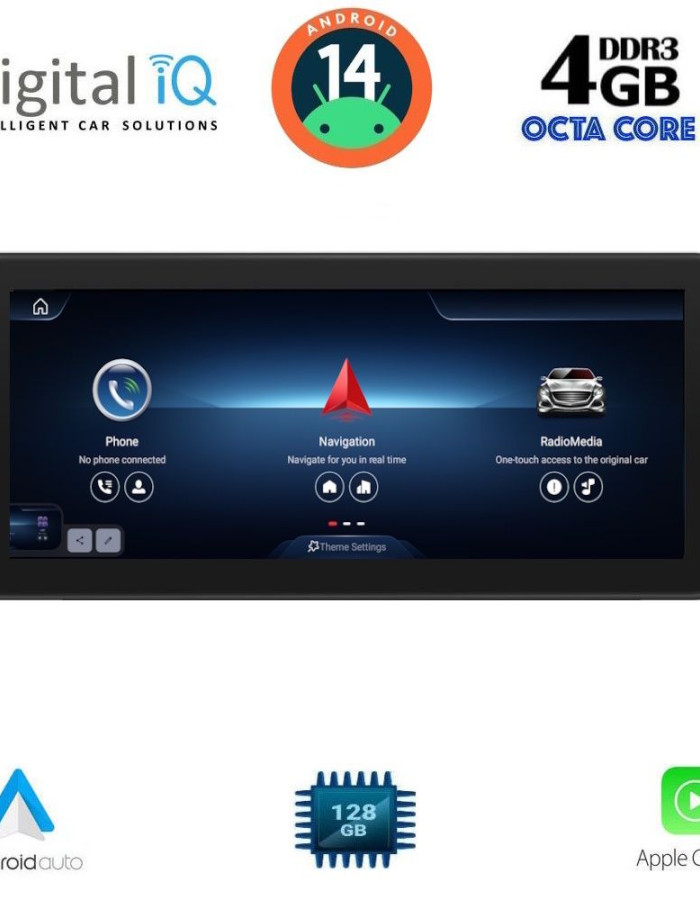 DIGITAL IQ TPG 15986_CPA (10.25inc) (NTG 5) MULTIMEDIA SYSTEM for MERCEDES C (W205) mod. 2014-2021