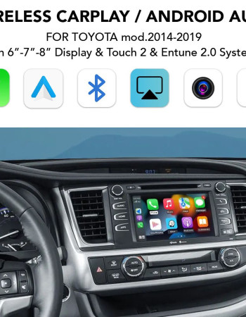 DIGITAL IQ TΥ 280_CPA (WIRELESS CARPLAY / ANDROID AUTO BOX for TOYOTA mod. 2014-2019 with Touch 2 & Entune 2 System)