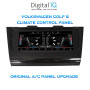 DIGITAL IQ CCP 746_CP (6.9") (PQ) CLIMATE CONTROL PANEL for VW GOLF 6 mod. 2008-2013