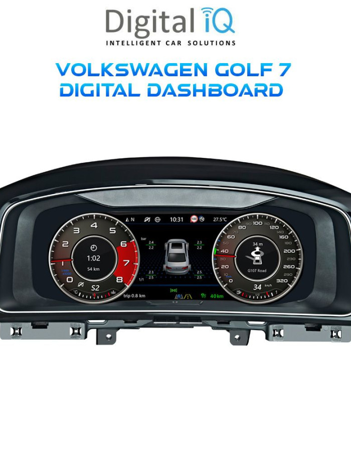 DIGITAL IQ ASC 747_DC (12.5") DIGITAL CLUSTER for VW GOLF 7 mod. 2013-2020