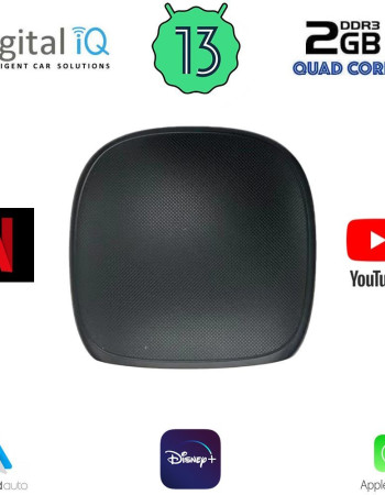 DIGITAL IQ X1800 (CPAA) USB ADAPTOR for Wireless Carplay-Android Auto with NETFLIX - YOUTUBE - DISNEY+