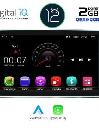 DIGITAL IQ X356M_CPA (9'' DECK) MULTIMEDIA SYSTEM for FIAT TIPO mod. 2019-2023