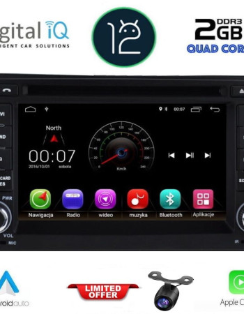DIGITAL IQ X380M_GPS (7''_DVD) MULTIMEDIA SYSTEM for HYUNDAI H1 mod. 2007-2019