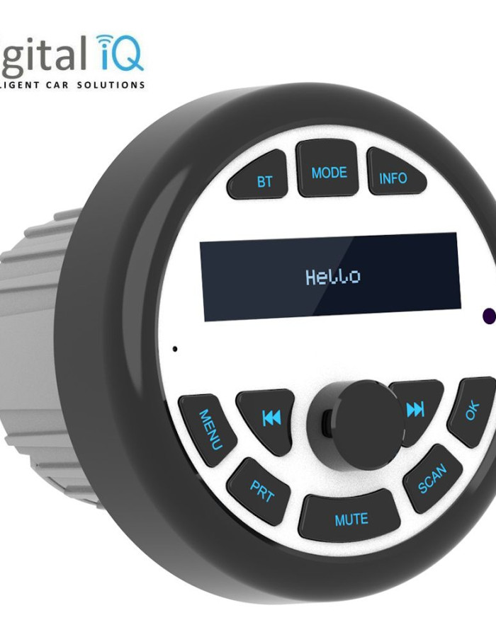 DIQ YT830WB (RADIO - BT 5.0 - USB - AUX - 110mm)
