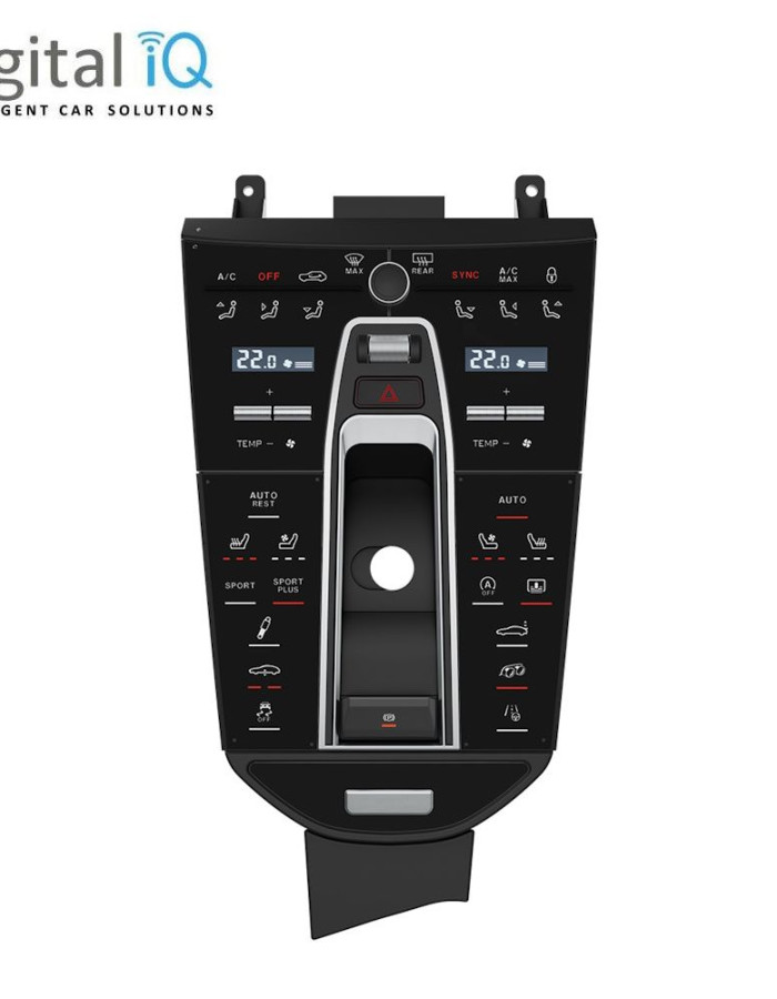 DIGITAL IQ ZFG 6052_CP CENTRAL CONSOLE PANEL for PORSCHE PANAMERA mod. 2010-2016