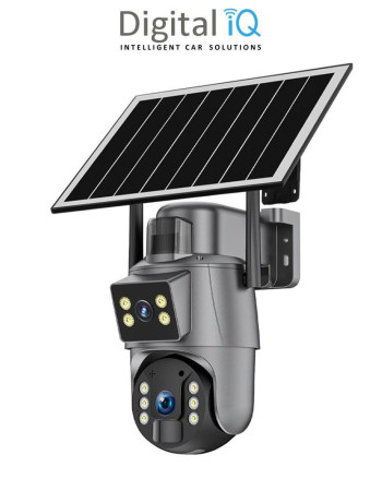 DIGITAL IQ ROBOCAM 4GS22 SECURITY CAMERA (DUAL LENS, PTZ, 4G, SOLAR PANEL)