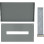 DIGITAL IQ KIT BRACKET ( METAL SLIM TABLET to 1DIN)