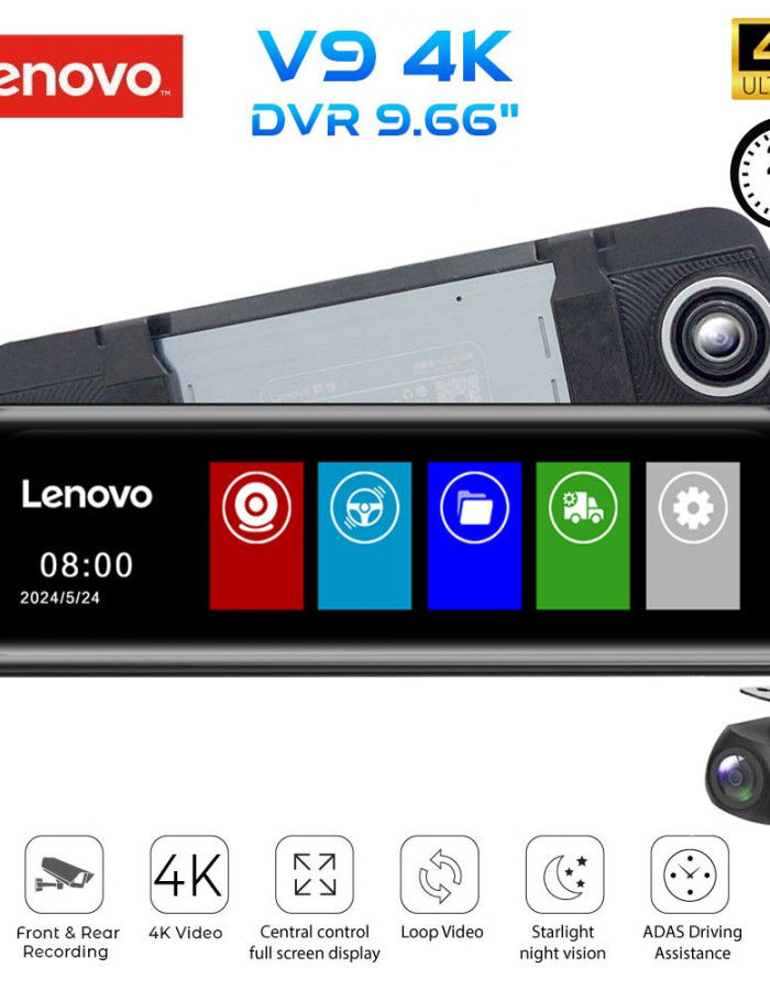 LENOVO DVR V9_4K MIRROR (9.66" screen)