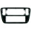 03.197 PHONOCAR Πρόσοψη VW Up! - SEAT Mii - SKODA Citigo mod. 2011-2016 (Mαύρο γυαλιστερό)