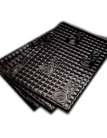SILENT COAT Extra Mat Black Bulk Pack 3mm Σετ 30 φύλλα (Αντικραδασμικό Φύλλο Αυτοκινήτου 375x250mm)
